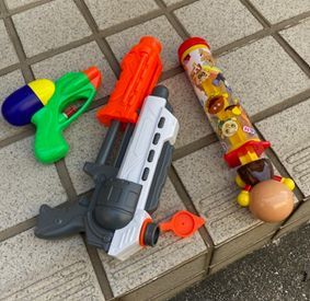 水遊び